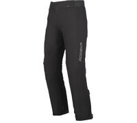 Modeka Hydroflex Pantalones de lluvia para motocicleta, negro, tamaño S para Hombres