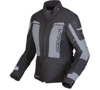Modeka Hydron, chaqueta textil impermeable mujer 44 female Negro/Gris