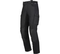 Modeka Hydron Pantalones textiles impermeables para motocicletas, negro, tamaño M para Hombres