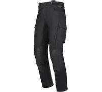 Modeka Hydron, pantalones textiles impermeables Corta 3XL male Negro