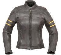 Modeka Iona, chaqueta de cuero mujeres 34 female Negro/Amarillo