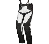 Modeka Lonic Pantalones textiles de moto, negro-gris, tamaño L