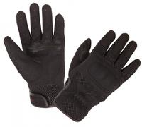 Modeka Mesh Guantes de la motocicleta, negro, Talla 10