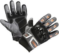 Modeka MX Top Guantes, gris-naranja, tamaño 2XL para Hombres