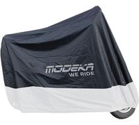 Modeka Outdoor Basic Cubierta de motocicleta, negro, Talla XL