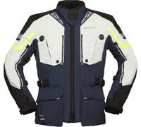 Modeka Panamericana 2 Chaqueta textil para motocicleta, gris-azul, tamaño 5XL para Hombres