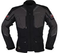 Modeka Panamericana 2 Chaqueta textil para motocicleta, negro-gris, tamaño 5XL para Hombres