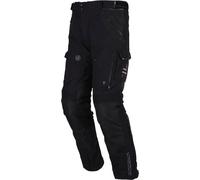 Modeka Panamericana 2 Pantalones textiles para motocicleta, negro, Talla M larga