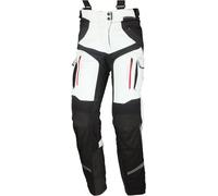 Modeka Panamericana Damas pantalones textil de la motocicleta, Gris claro/negro, Talla 44