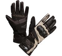 Modeka Panamericana Guantes de la motocicleta de las señoras, negro-beige, tamaño XS para Mujer