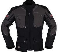 Modeka Panamericana 2 Chaqueta textil para motocicleta, negro-gris, tamaño 4XL para Hombres