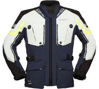 Modeka Panamericana 2 Chaqueta textil para motocicleta, gris-azul, tamaño 2XL