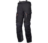 Modeka Paneo LT Pantalones Textiles de Motocicleta Impermeables, negro, tamaño 2XL para Hombres