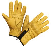 Modeka Parkar Guantes de motocicleta, amarillo, Talla 9