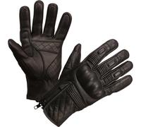 Modeka Parkar Guantes de motocicleta, negro, Talla 9