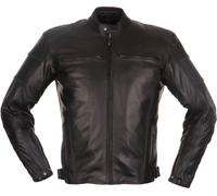 Modeka Ruven Chaqueta de cuero de motocicleta, negro, tamaño XL