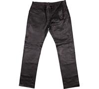 Modeka Ryley Pantalones de cuero, negro, tamaño 60 para Hombres