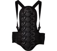 Modeka Shield Flow Protector de espalda, negro, tamaño M L para Hombres