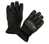 Modeka Summer Guantes de moto para niños, negro, tamaño S