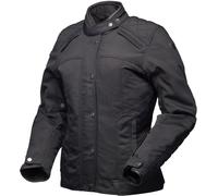 Modeka Thiago Chaqueta textil de la motocicleta de las señoras, negro, tamaño 40 para Mujer