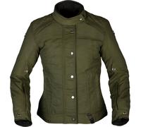 Modeka Thiago, chaqueta textil impermeable para mujeres 44 female Verde Oscuro