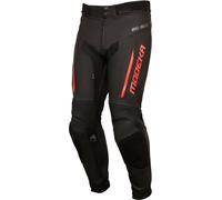 Modeka Valyant, pantalones de cuero 28 male Negro/Rojo