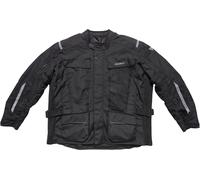 Modeka Varus Plus, chaqueta textil impermeable 8XL male Negro