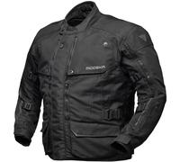 Modeka Varus Plus, chaqueta textil impermeable 10XL male Negro