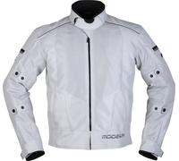 Modeka Veo Air Chaqueta de motocicleta, gris, tamaño 5XL para Hombres