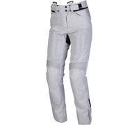 Modeka Veo Air Pantalones textiles de motocicleta para mujer, Gris claro, Talla 40