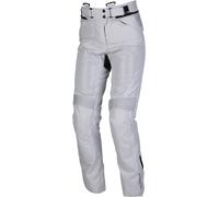 Modeka Veo Air Pantalones textiles de motocicleta para mujer, Gris claro, Talla 44