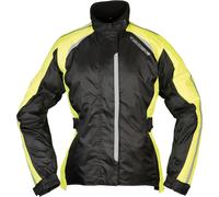 Modeka Viola Dry Chaqueta Ladies Rain, negro-amarillo, tamaño 44 para Mujer