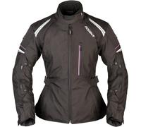 Modeka Violetta Chaqueta textil de moto para mujer, negro, tamaño 38