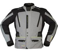 Modeka Viper LT Chaqueta textil para motocicletas, negro-gris, tamaño XL para Hombres