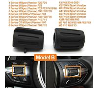 (Model B 1Set)Car Steering Wheel Button Roller Knob Keys For BMW F20 F30 F34 F36 F10 F07 F12 F01 F02