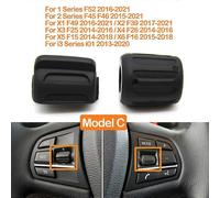 (Model C 1Set)Car Steering Wheel Button Roller Knob Keys For BMW F20 F30 F34 F36 F10 F07 F12 F01 F02