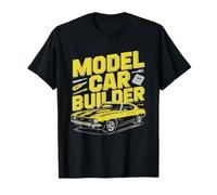 Model Car Builder Plastic Hot Rod Scale Hobby Graphic Kit Camiseta