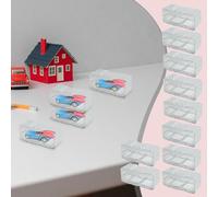 Model Car Display Case - 1/64 Scale Storage Box For Collectibles | PVC with Clear On Dust Cover, Stackable Organizer Supporting Vehicle Display and Protection For Home