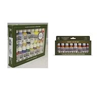 MODEL COLOR SET: Colores Básicos USA - 16 Hobby Colors + Colores Piel - 8 Hobby Colors