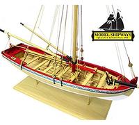 Model Expo Model Shipways - Kit de modelo de madera a escala de 1/4 pulgadas del siglo XVIII - Introducción al modelado de barcos