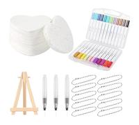 Model Paint Brushes - Art Paint Brusshes Set | Maple Acrylic Paient Brushes | Fine Detail Brush Kit for Miniatures, Models, Watercolor, Oil & Acrylic Painting, Ergonomic Handles, Durable Bristles