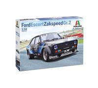 ITALERI -3664 Ford Escort Zakspeed Gr.2, escala 1:24, modelo de plástico, para montar, modelismo, multicolor, IT3664