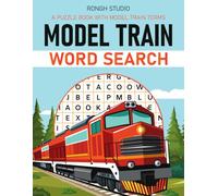 Model Train Word Search: A Puzzle Book with Model Train Related Terms