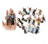 Model Trains Farmer Shepherd and Standing People Painted Figures for Use in Simulation Farm Scenes and Railway Layout Models (ZQ 376)