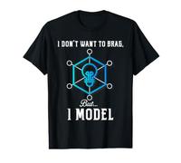 Modelado Estadístico Humor Científico de Datos I Modelo Camiseta gráfica económica