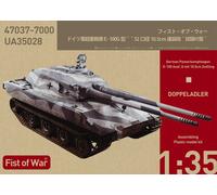 Modelcollect UA35028 - 1:35 Puño De Guerra, Tanque Pesado Alemán E100, Ausf.G