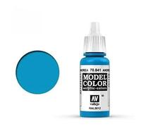 Vallejo Pintura acrílica Model Color Andrea Blue – Acabado mate, 18 ml, autonivelante, Sistema BSL