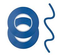 Modelcraft - Cinta de carrocero flexible, Blanco, 3 mm