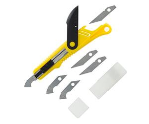 Modelcraft Cortador de plástico y 5 cuchillas de repuesto