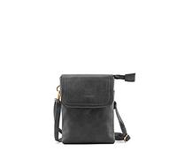 MODELISA - Bolso Pequeño Para Teléfono Móvil Billetera Correa Ajustable Cartera Mujer (Negro)